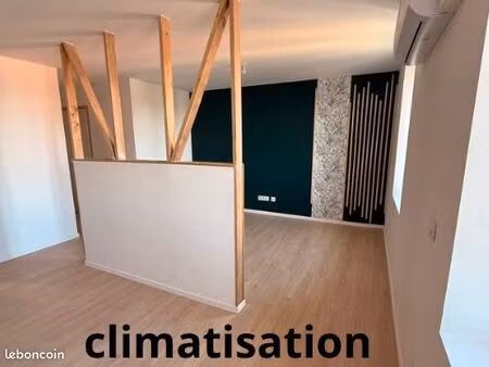 t3 neuf 61m² au calme – climatisation– très faibles charges (dpe b)