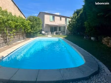 maison meublée avec jardin et piscine – les milles