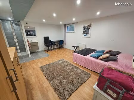 chez l'habitant chambre 20m2 + douche privée
