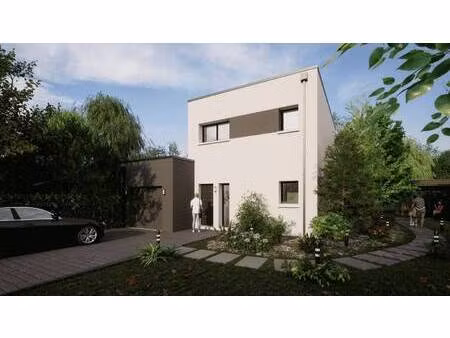 terrain avec maison neuve à vendre
