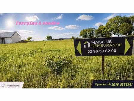 terrain constructible viabilisé à vendre