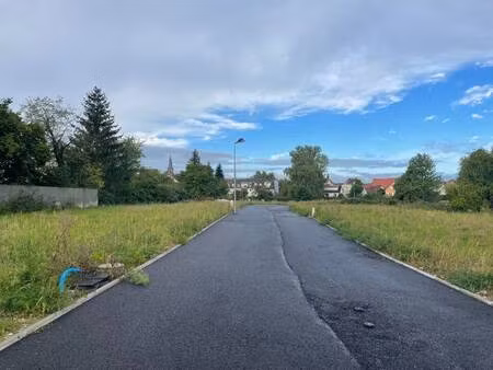 terrain constructible viabilisé à vendre