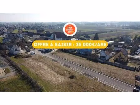 terrain constructible à vendre