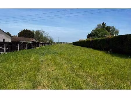 terrain constructible à vendre