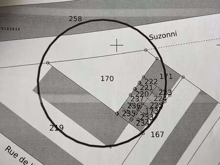 terrain constructible à vendre