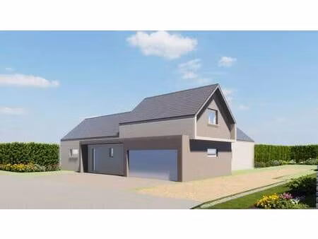terrain avec maison neuve à vendre