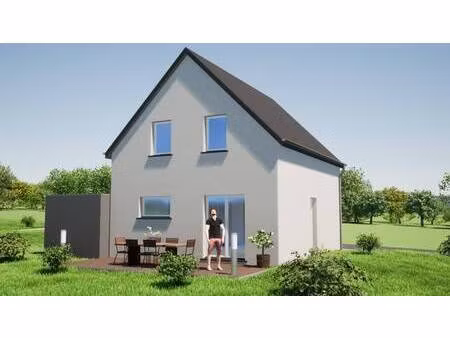 terrain avec maison neuve à vendre
