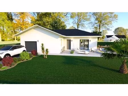 terrain avec maison neuve à vendre