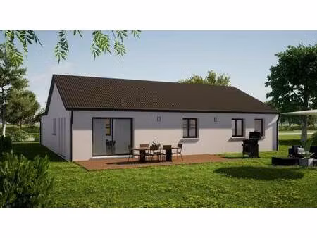 terrain avec maison neuve à vendre