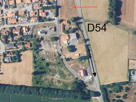 terrain à vendre camales 4130m2 135 000€