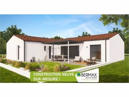 terrain avec maison neuve à vendre