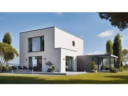 terrain avec maison neuve à vendre