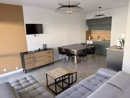 appartement en rez-de-chaussée à 20m de la plage