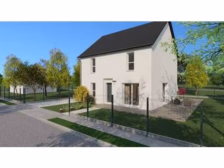 terrain avec maison neuve à vendre