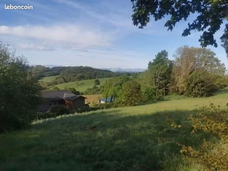 terrain constructible 3 108 m² - vue pyrénées