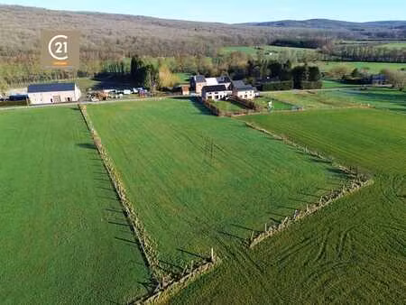 superbe terrain à bâtir avec pâture - plein sud