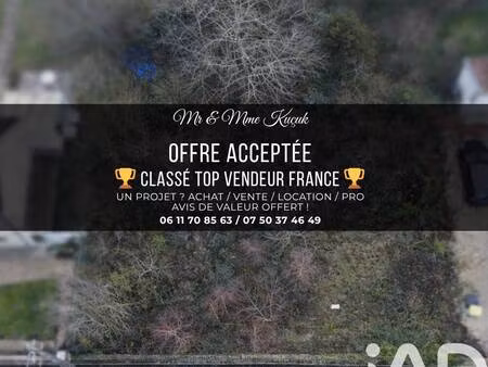 terrain constructible à vendre
