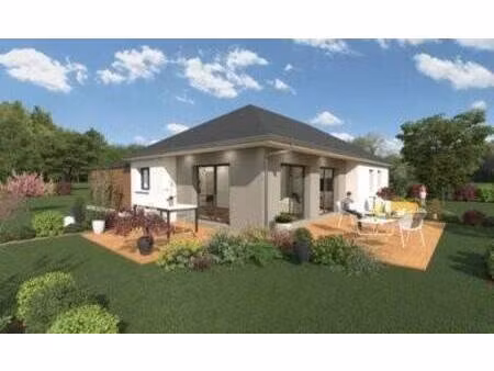 terrain avec maison neuve à vendre