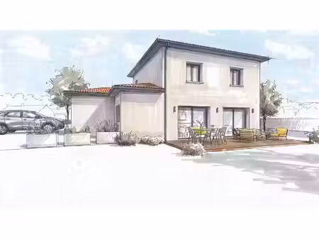 terrain avec maison neuf à vendre
