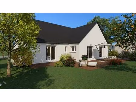 terrain avec maison neuve à vendre