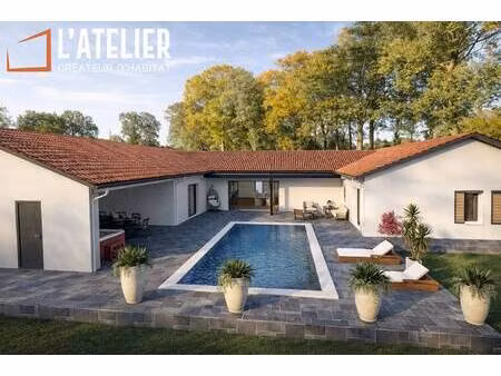 terrain avec maison neuve à vendre