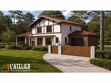 terrain avec maison neuve à vendre