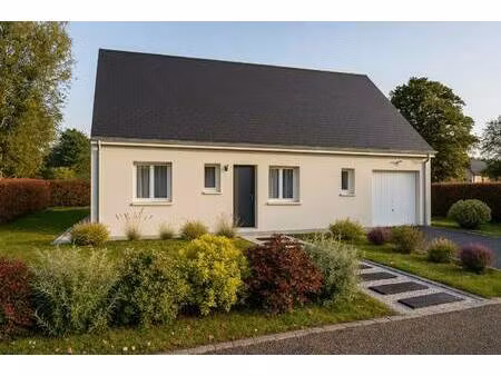 terrain avec maison neuve à vendre