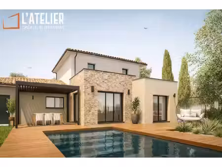 terrain avec maison neuf à vendre