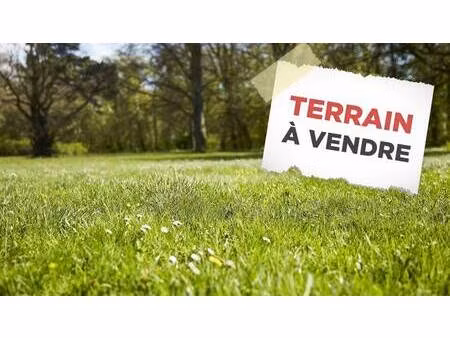 terrain constructible à vendre