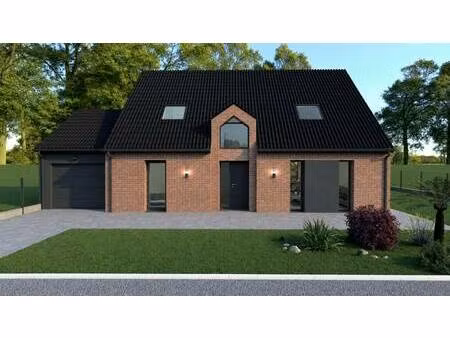 terrain avec maison neuve à vendre