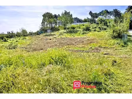 terrain constructible à vendre