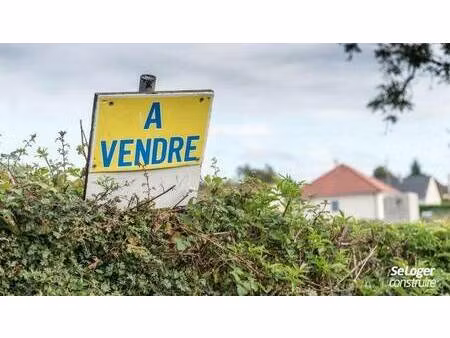 terrain constructible viabilisé à vendre