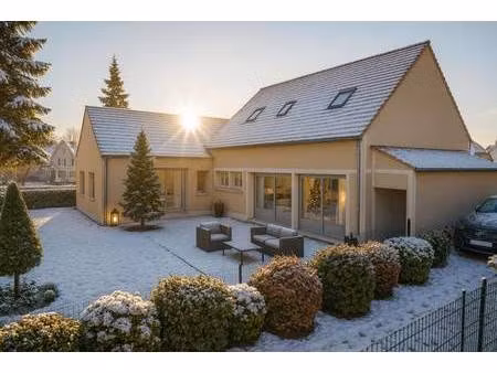 terrain avec maison neuve à vendre