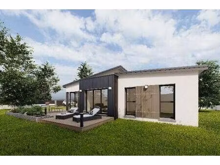 terrain avec maison neuve à vendre