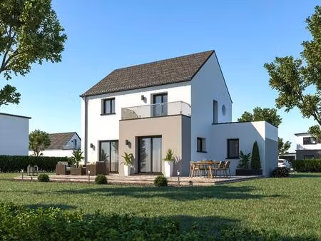 terrain avec maison neuve à vendre