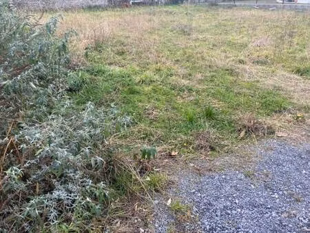terrain constructible à vendre