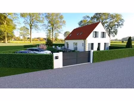 terrain avec maison neuve à vendre