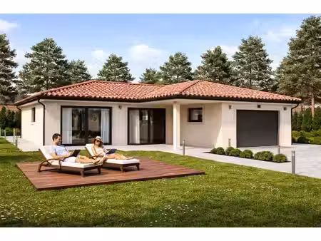 terrain avec maison neuf à vendre