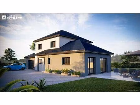 terrain avec maison neuve à vendre
