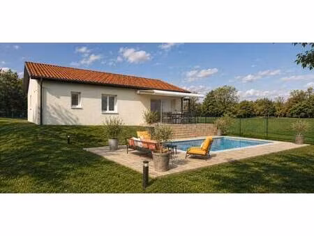 terrain avec maison neuve à vendre