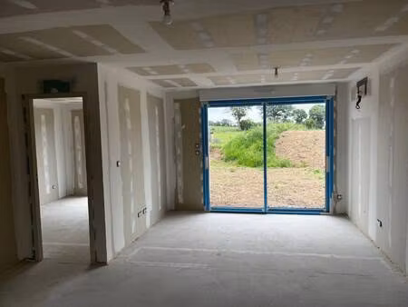 terrain avec maison neuve à vendre