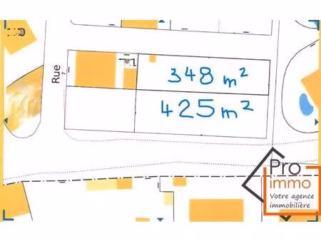 terrain constructible à vendre