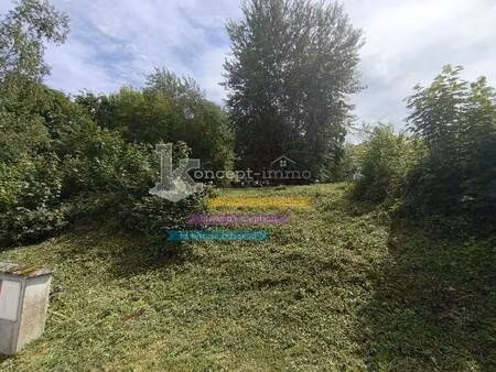 terrain constructible viabilisé à vendre