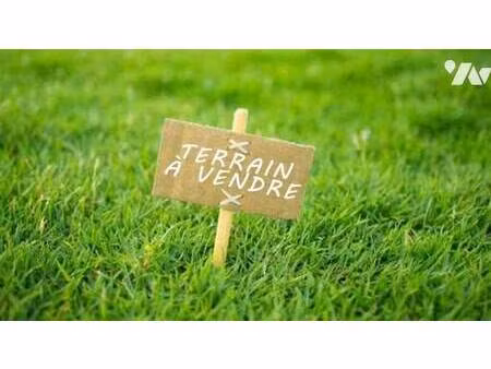 terrain constructible viabilisé à vendre