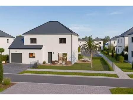 terrain avec maison neuve à vendre