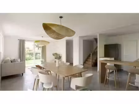 terrain avec maison neuf à vendre