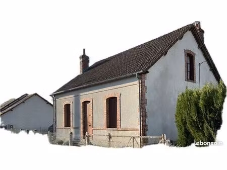maison solognote 4 pièces - 111m² - terrain 730 m² - souesmes