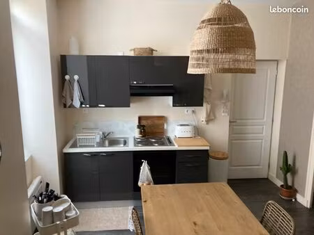 appartement atypique t2 centre ville ruffec