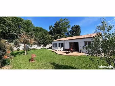 maison 5 pièces (3 chambres) bbc 100m2 avec jardin