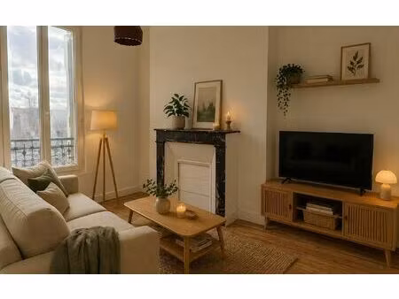 appartement saint-ouen 43.96 m² t-3 à vendre  329 000 €